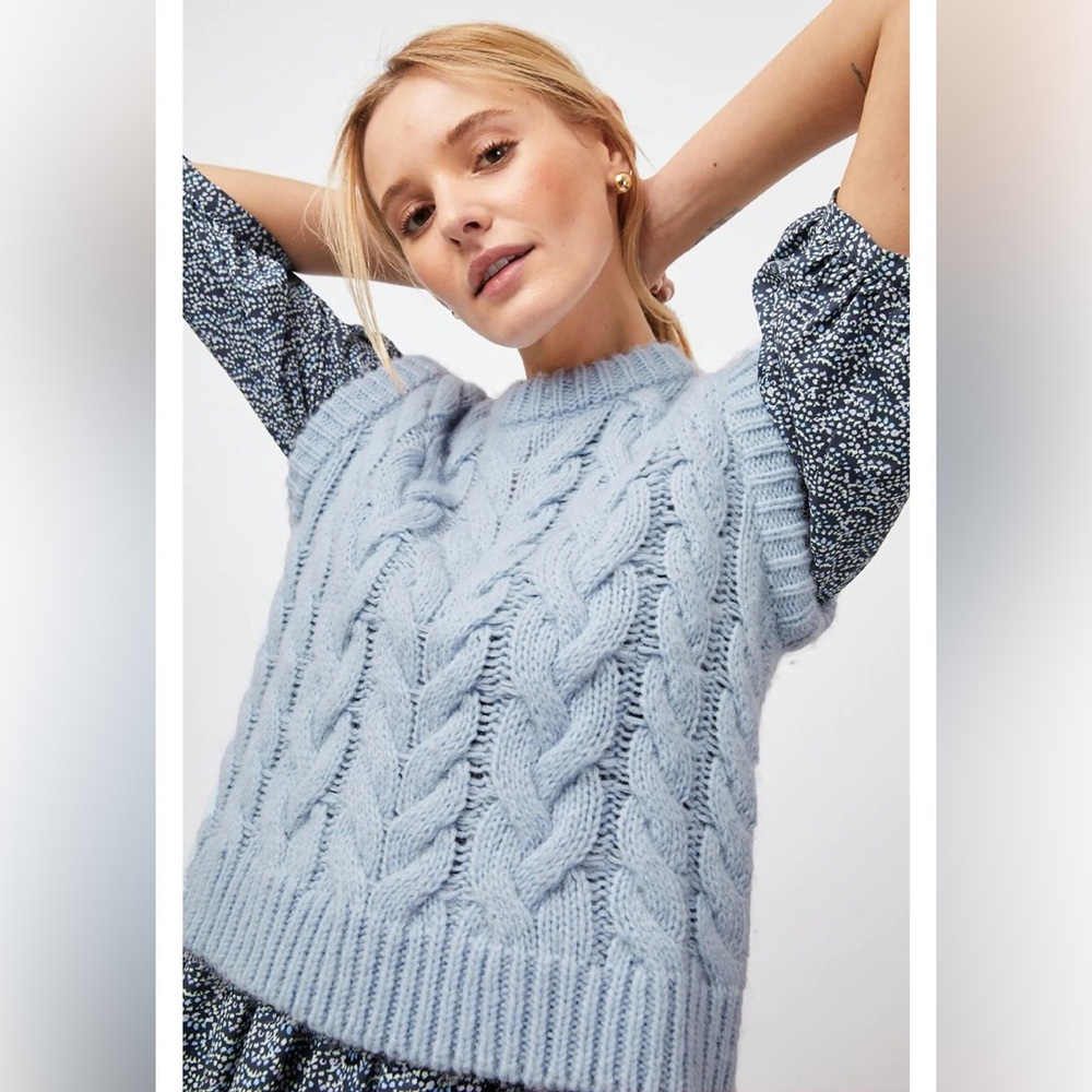 Rails Alexis Cable Knit Sweater Vest
